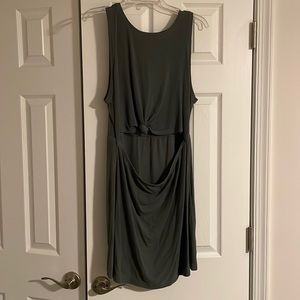 Aerie knot front tank dress